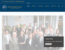 Tablet Screenshot of mmhalley.com